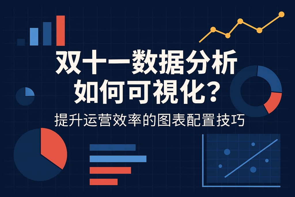 双十一数据分析如何可视化？提升运营效率的图表配置技巧