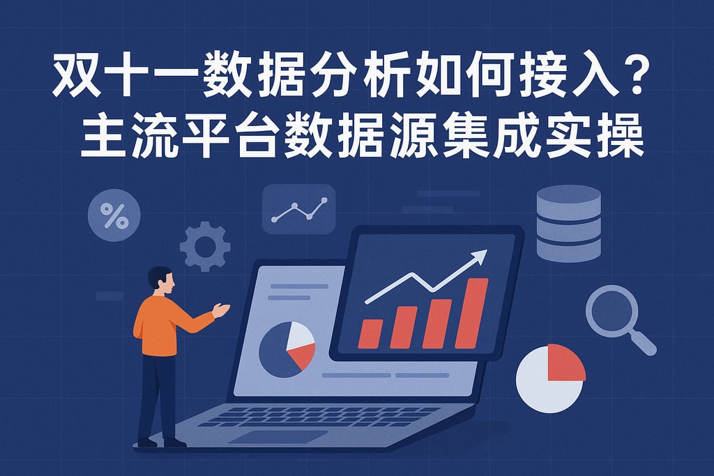 双十一数据分析如何接入？主流平台数据源集成实操