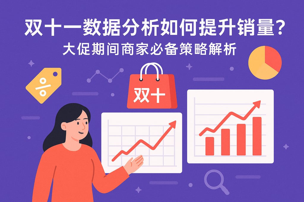 双十一数据分析如何提升销量？大促期间商家必备策略解析