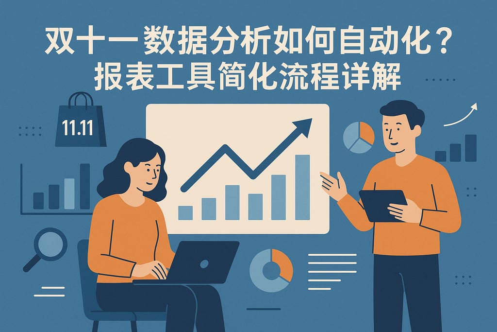 双十一数据分析如何自动化？报表工具简化流程详解