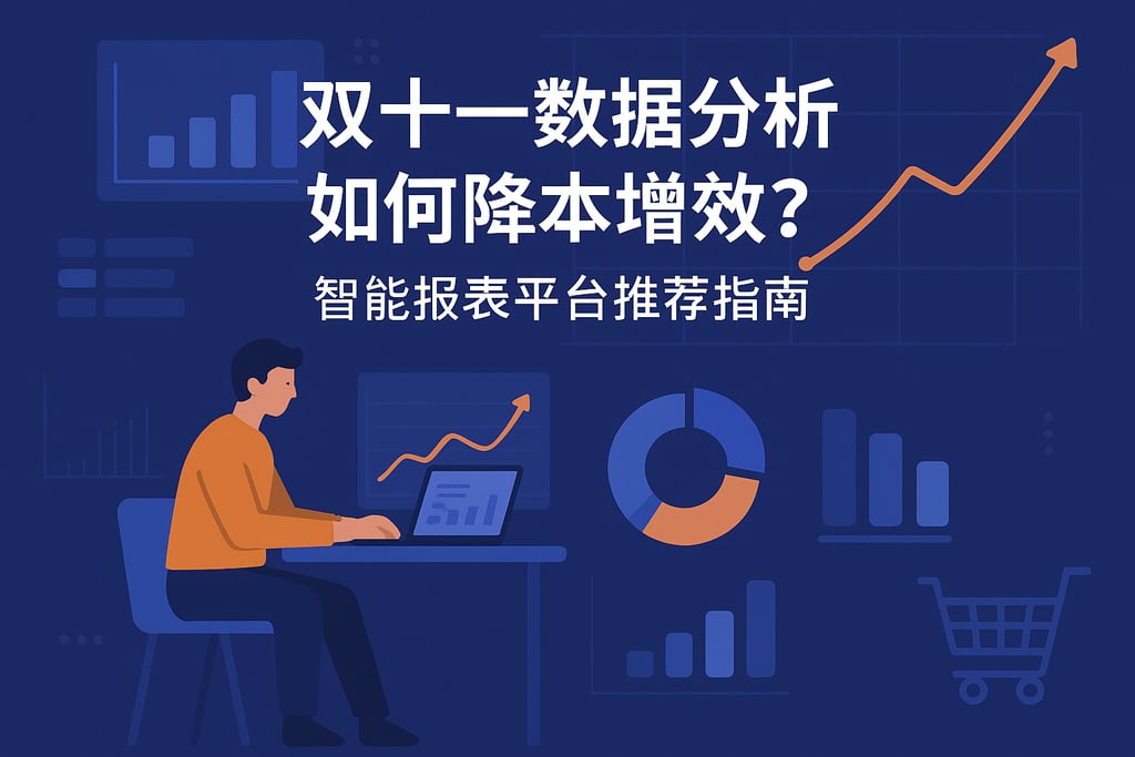 双十一数据分析如何降本增效？智能报表平台推荐指南
