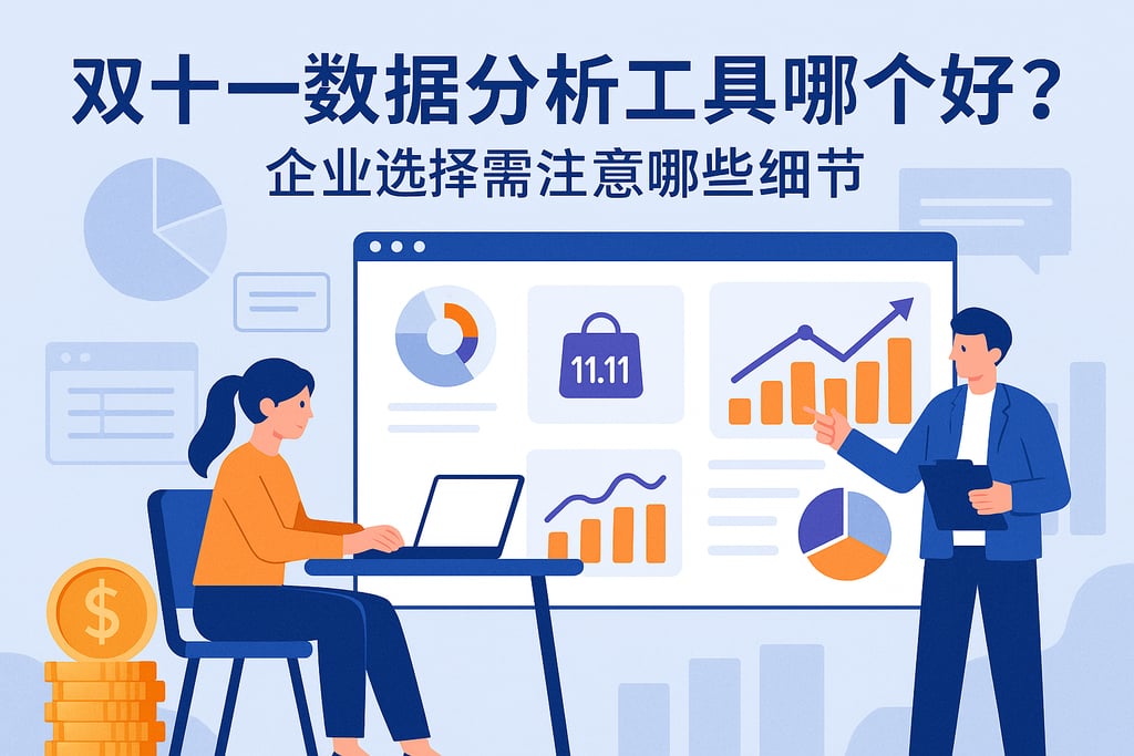 双十一数据分析工具哪个好？企业选择需注意哪些细节