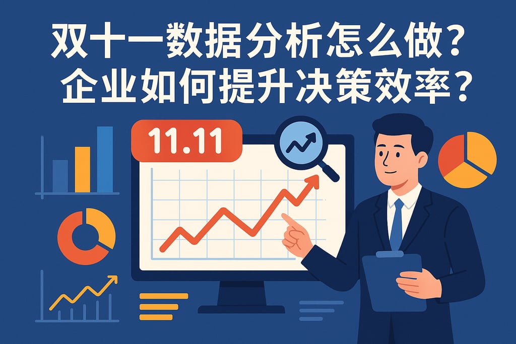 双十一数据分析怎么做？企业如何提升决策效率？