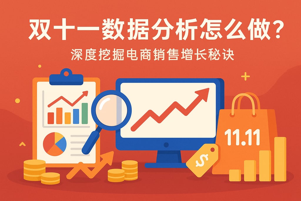 双十一数据分析怎么做？深度挖掘电商销售增长秘诀