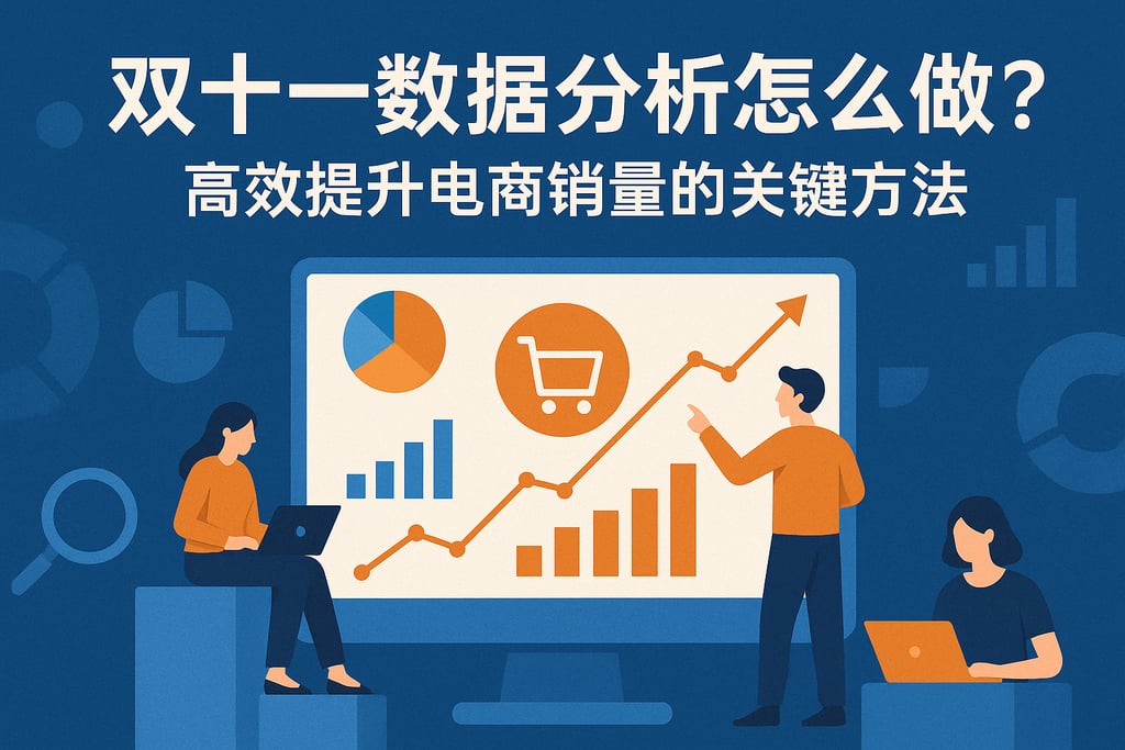 双十一数据分析怎么做？高效提升电商销量的关键方法