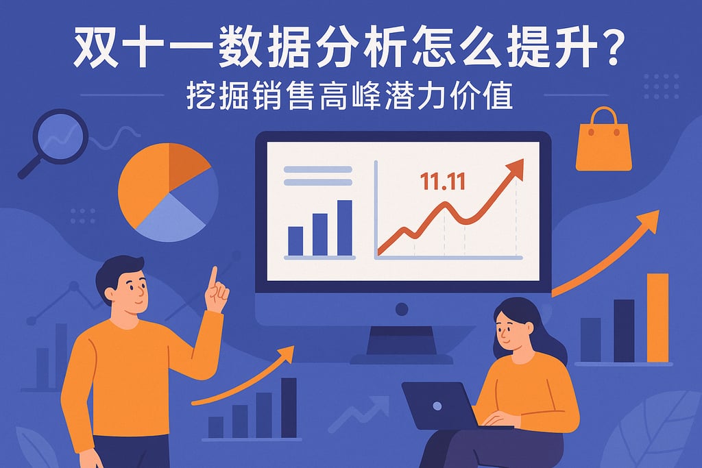 双十一数据分析怎么提升？挖掘销售高峰潜力价值