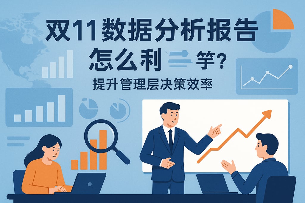 双十一数据分析报告怎么写？提升管理层决策效率