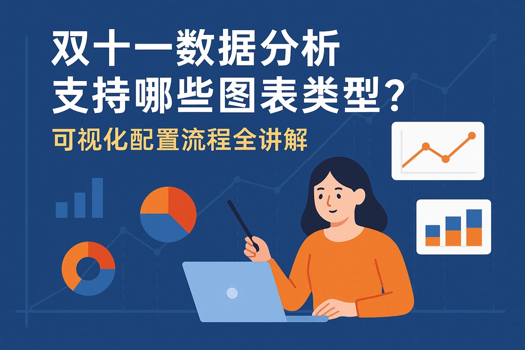 双十一数据分析支持哪些图表类型？可视化配置流程全讲解