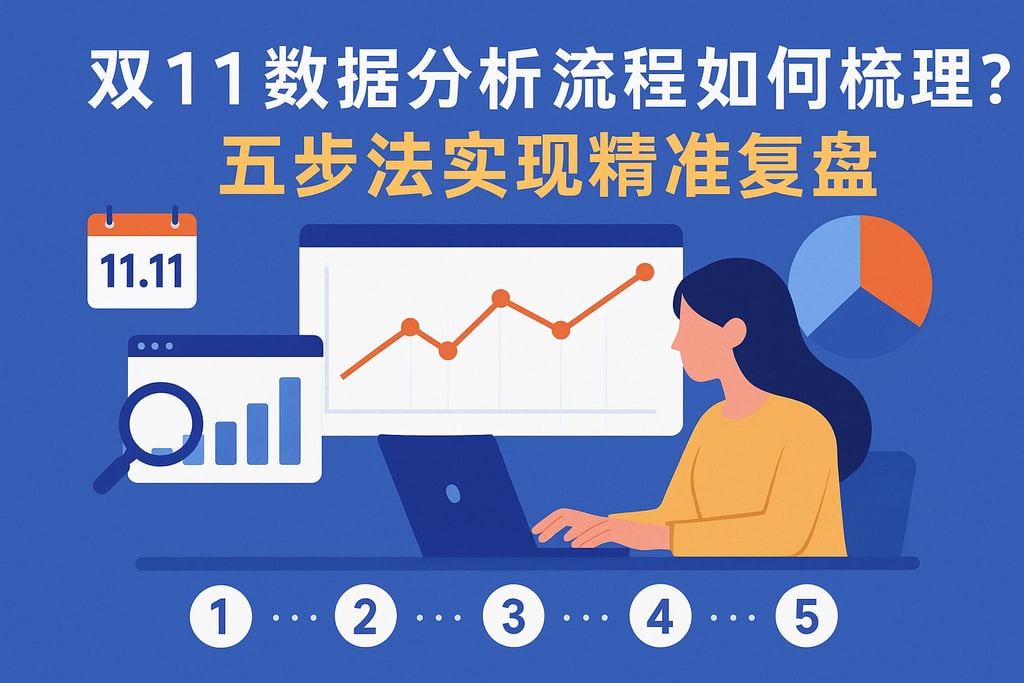 双十一数据分析流程如何梳理？五步法实现精准复盘