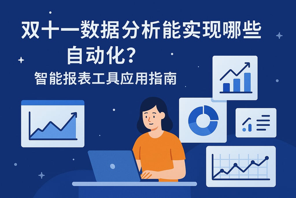 双十一数据分析能实现哪些自动化？智能报表工具应用指南