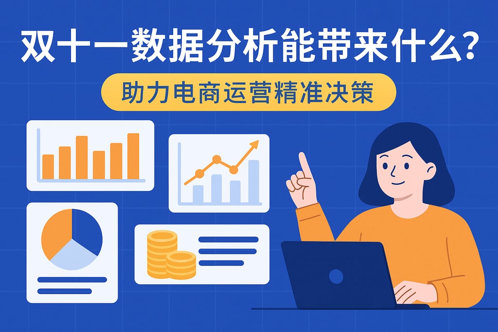 双十一数据分析能带来什么？助力电商运营精准决策