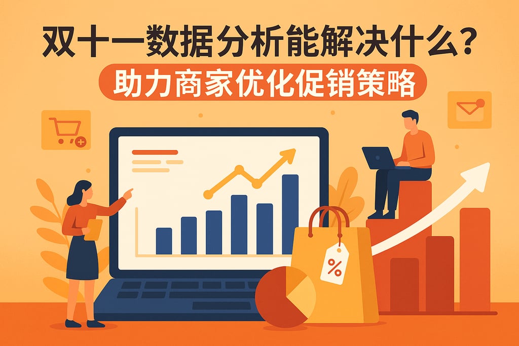 双十一数据分析能解决什么？助力商家优化促销策略