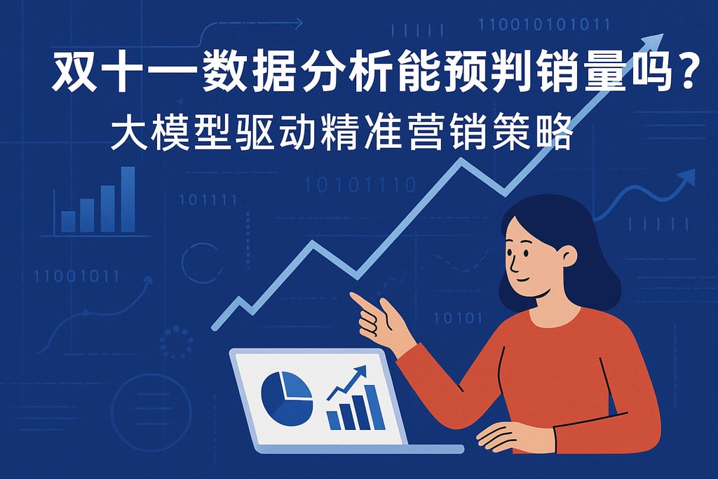 双十一数据分析能预判销量吗？大模型驱动精准营销策略