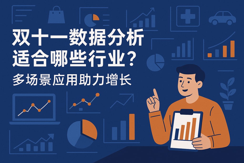 双十一数据分析适合哪些行业？多场景应用助力增长