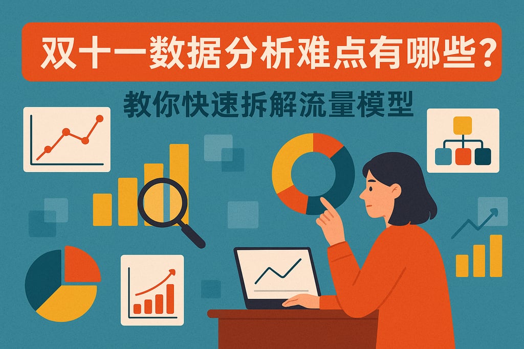 双十一数据分析难点有哪些？教你快速拆解流量模型
