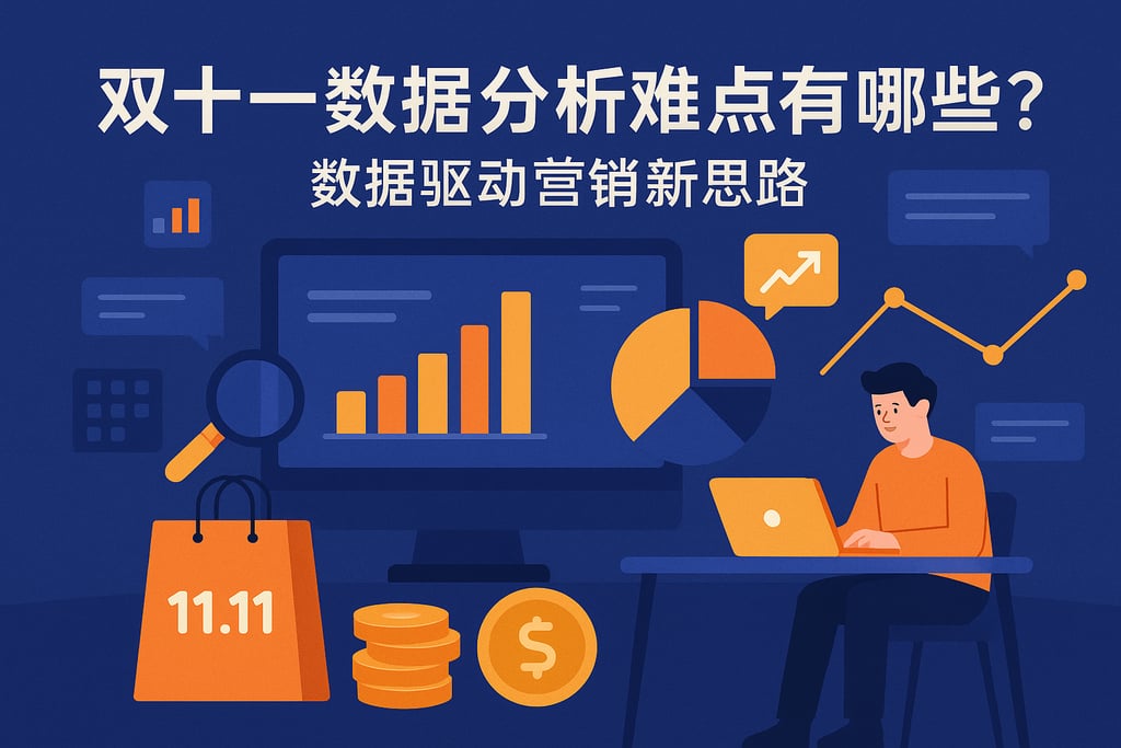 双十一数据分析难点有哪些？数据驱动营销新思路