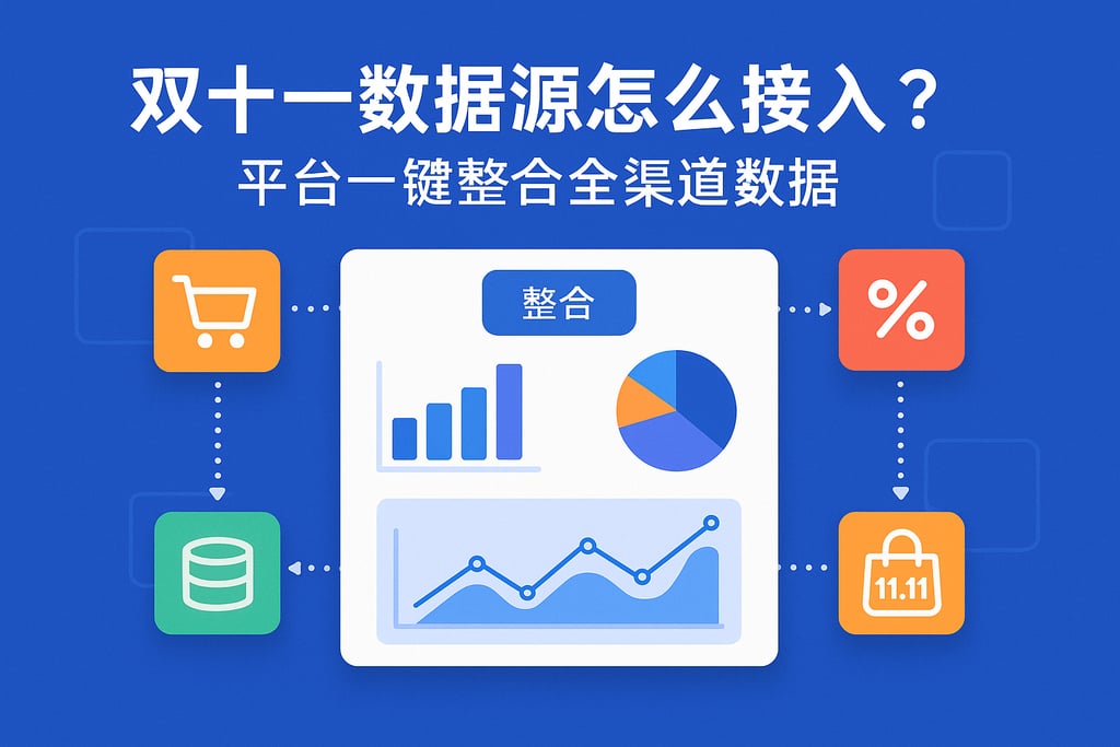 双十一数据源怎么接入？平台一键整合全渠道数据