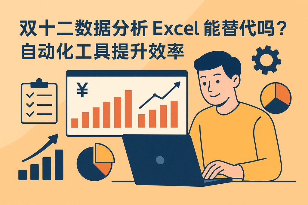 双十二数据分析Excel能替代吗？自动化工具提升效率