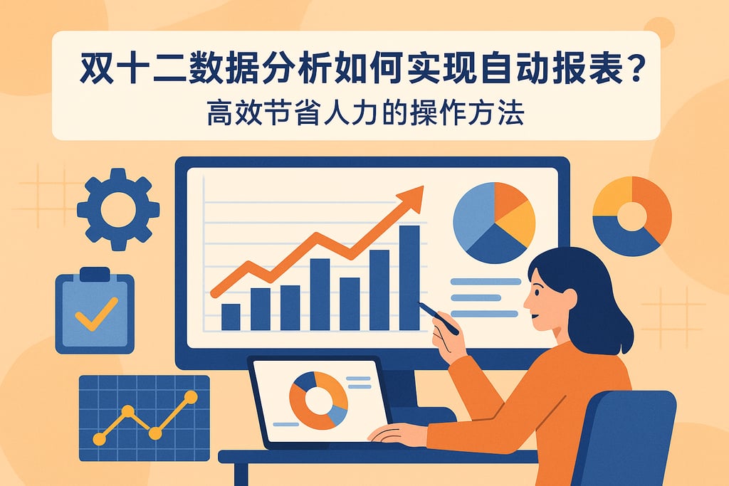 双十二数据分析如何实现自动报表？高效节省人力的操作方法