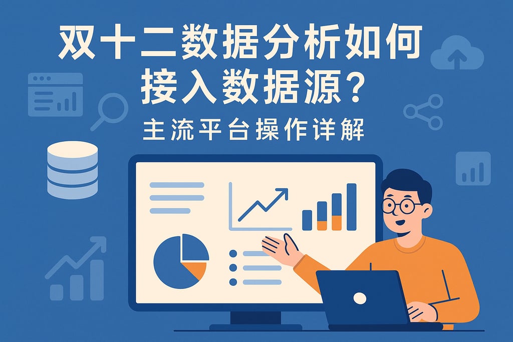双十二数据分析如何接入数据源？主流平台操作详解