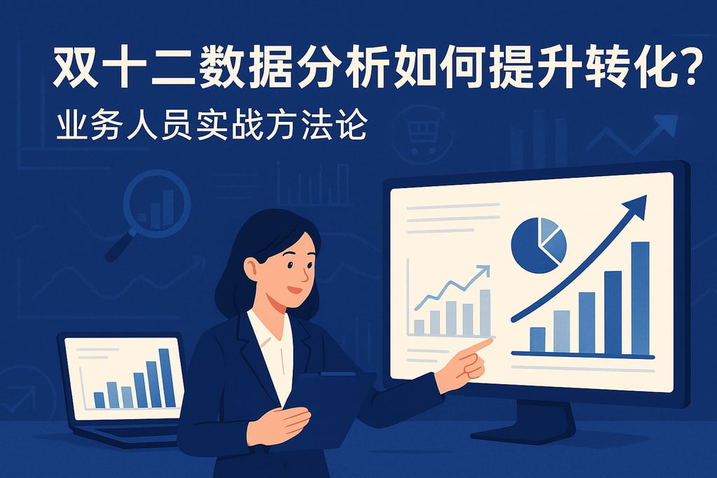 双十二数据分析如何提升转化？业务人员实战方法论