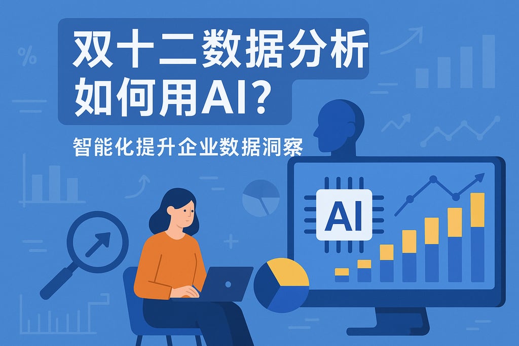 双十二数据分析如何用AI？智能化提升企业数据洞察