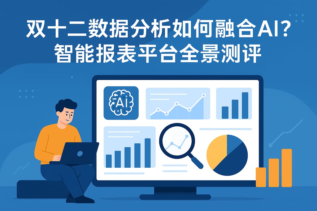 双十二数据分析如何融合AI？智能报表平台全景测评