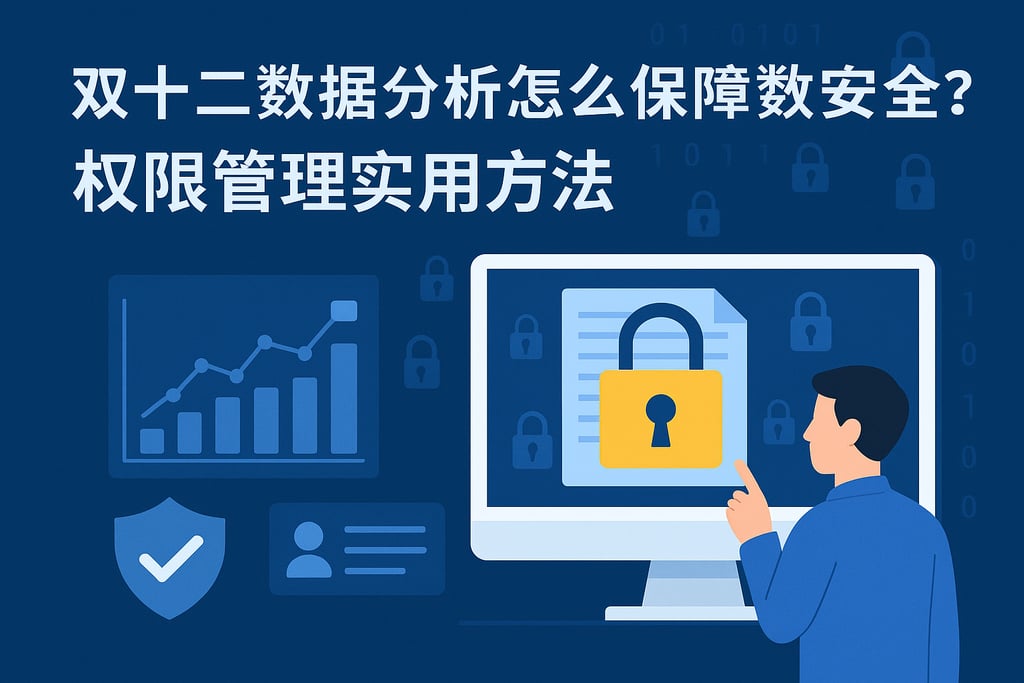 双十二数据分析怎么保障数据安全？权限管理实用方法