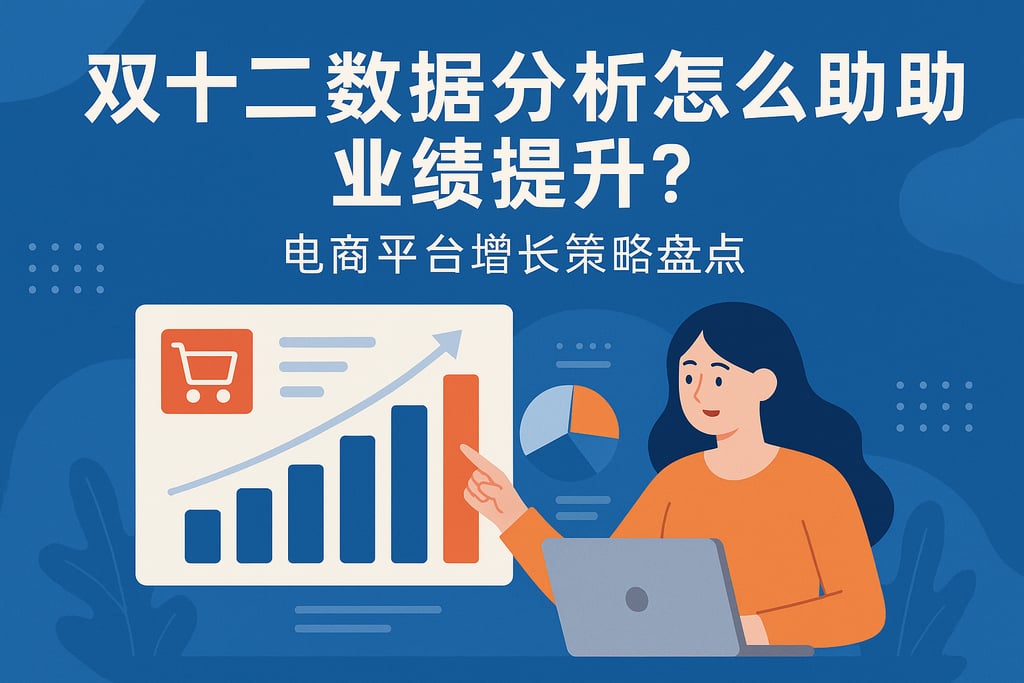 双十二数据分析怎么帮助业绩提升？电商平台增长策略盘点