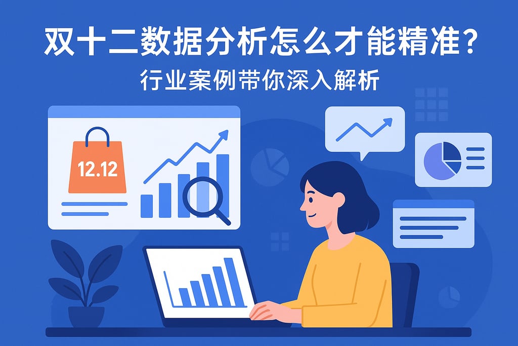 双十二数据分析怎么才能精准？行业案例带你深入解析