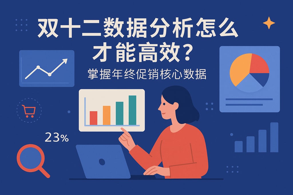 双十二数据分析怎么才能高效？掌握年终促销核心数据
