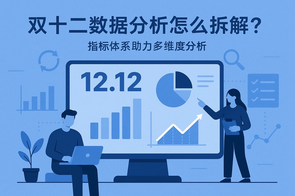 双十二数据分析怎么拆解？指标体系助力多维度分析