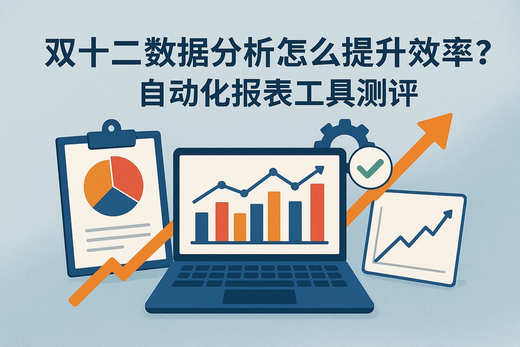 双十二数据分析怎么提升效率？自动化报表工具测评