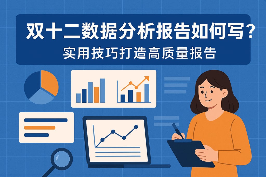 双十二数据分析报告如何撰写？实用技巧打造高质量报告