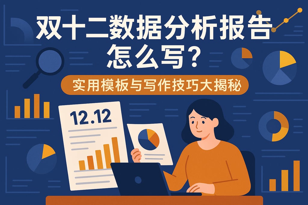 双十二数据分析报告怎么写？实用模板与写作技巧大揭秘