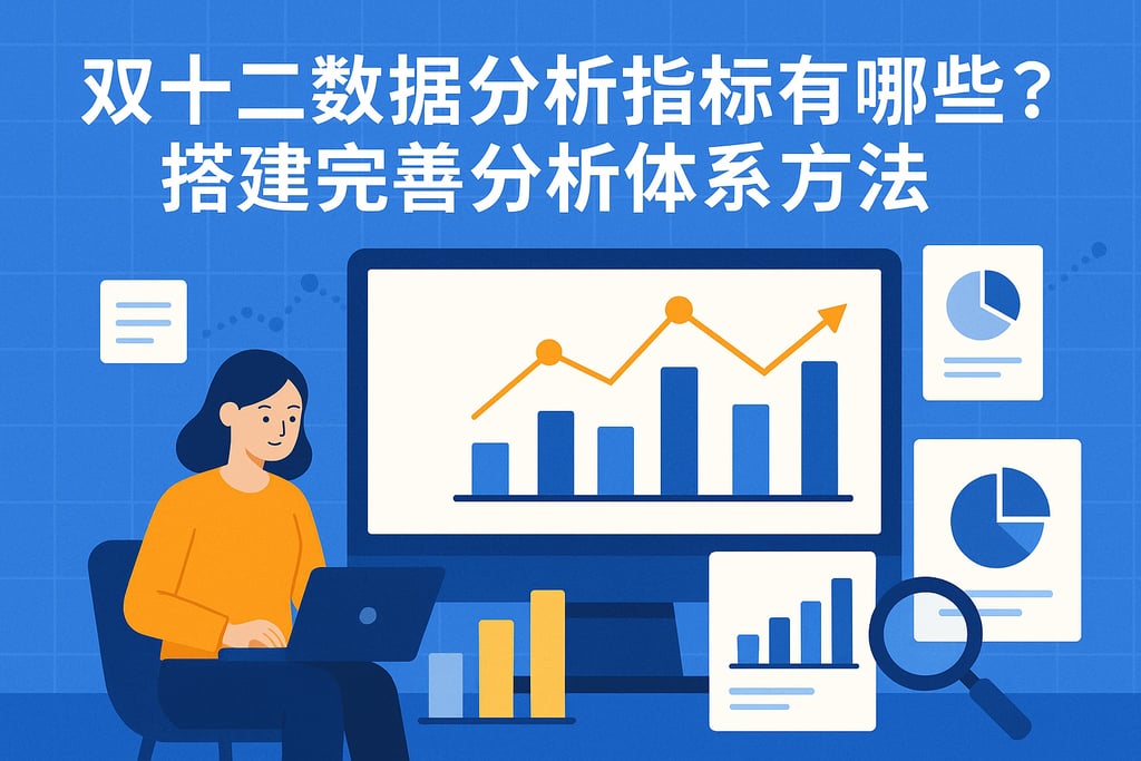 双十二数据分析指标有哪些？搭建完善分析体系方法