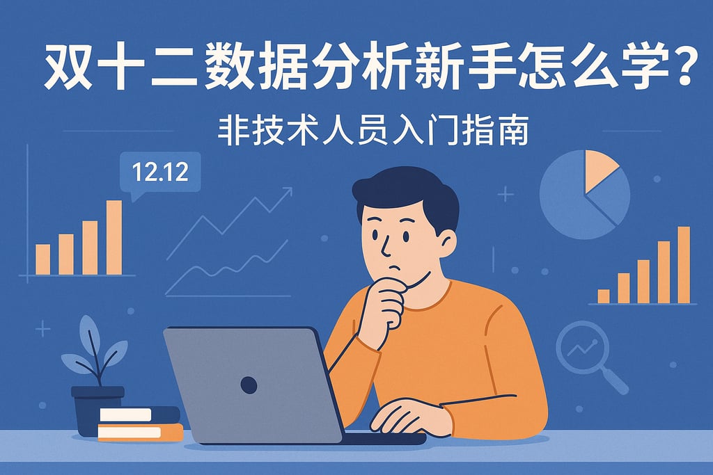 双十二数据分析新手怎么学？非技术人员入门指南