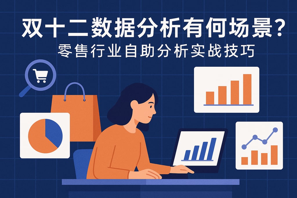 双十二数据分析有何场景？零售行业自助分析实战技巧