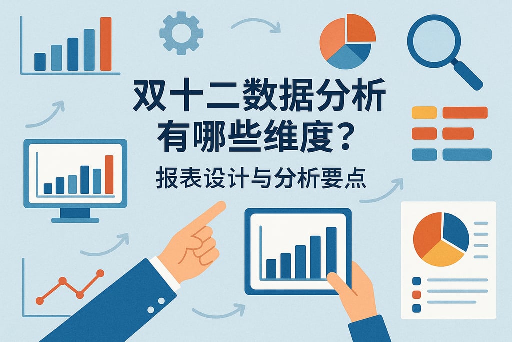 双十二数据分析有哪些维度？报表设计与分析要点