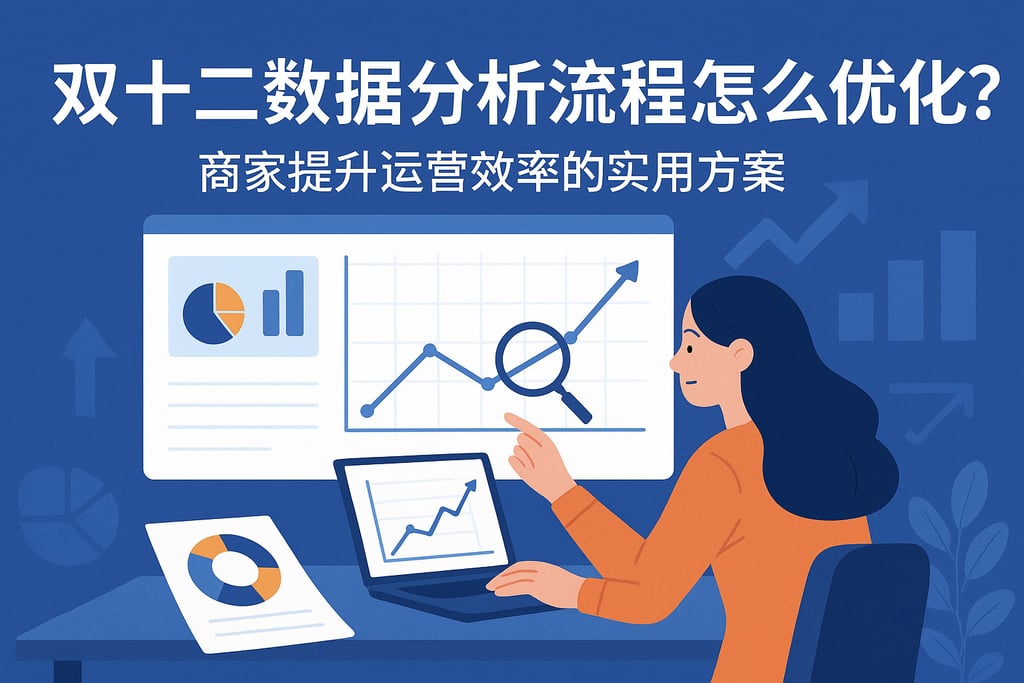 双十二数据分析流程怎么优化？商家提升运营效率的实用方案