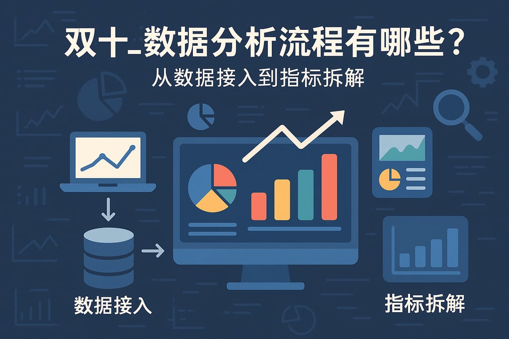双十二数据分析流程有哪些？从数据接入到指标拆解