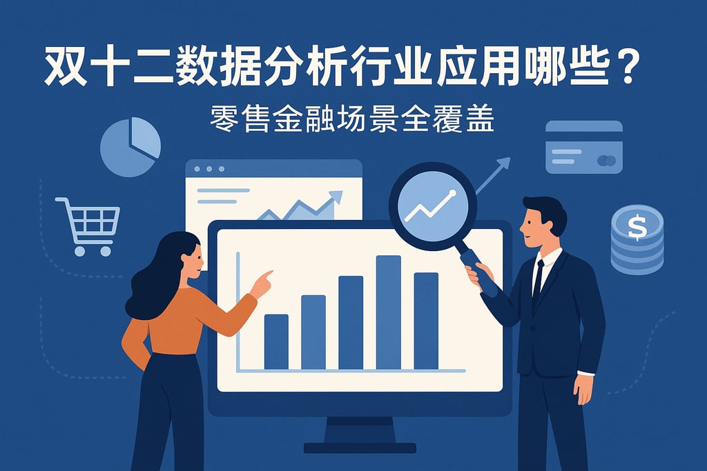 双十二数据分析行业应用有哪些？零售金融场景全覆盖