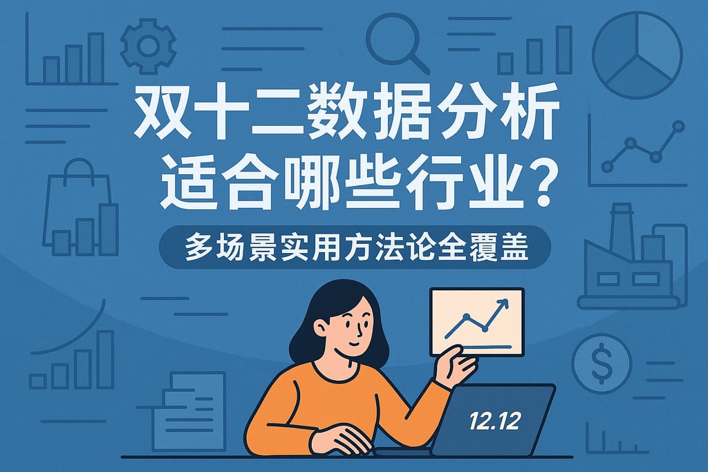 双十二数据分析适合哪些行业？多场景实用方法论全覆盖