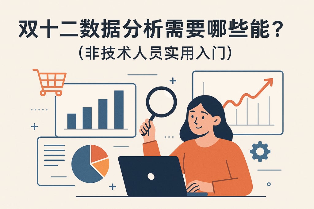 双十二数据分析需要哪些技能？非技术人员实用入门