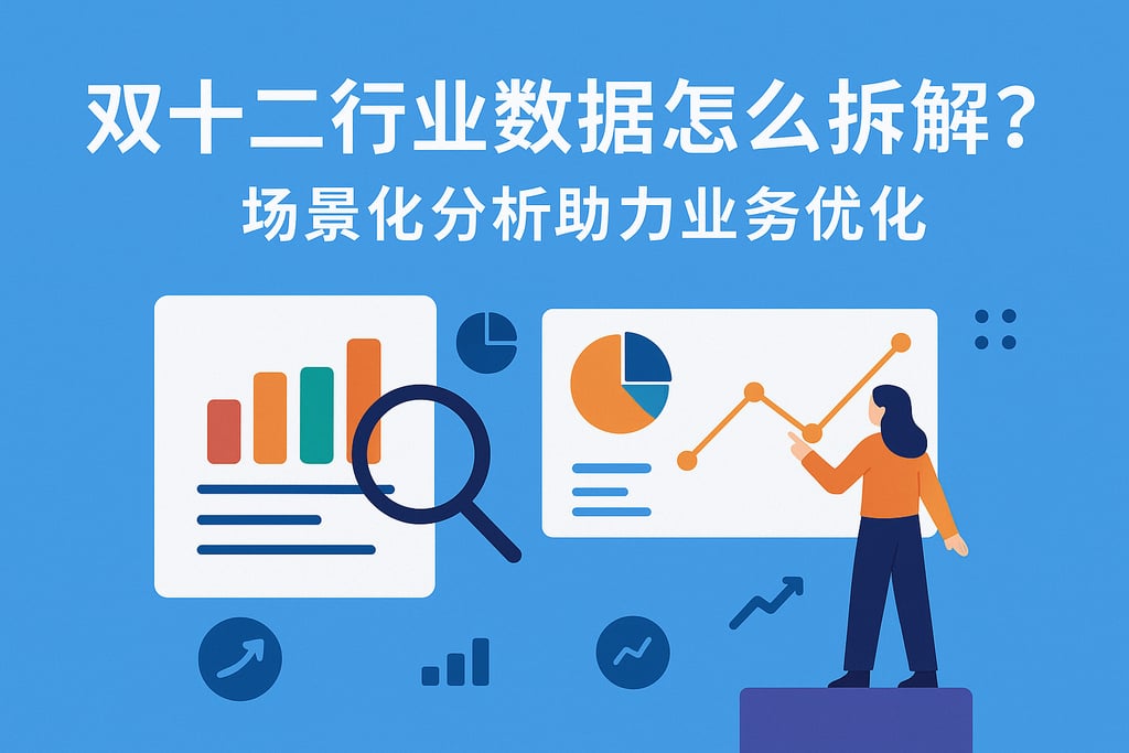 双十二行业数据怎么拆解？场景化分析助力业务优化