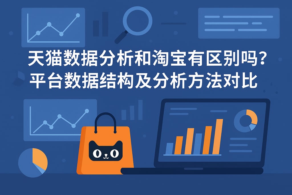 天猫数据分析和淘宝有区别吗？平台数据结构及分析方法对比