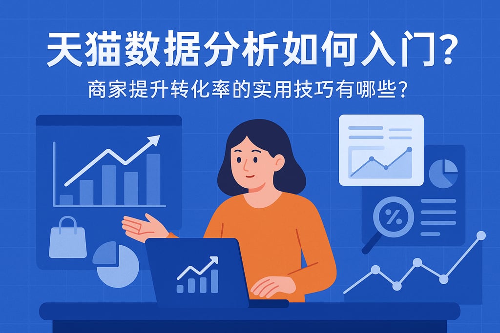 天猫数据分析如何入门？商家提升转化率的实用技巧有哪些？