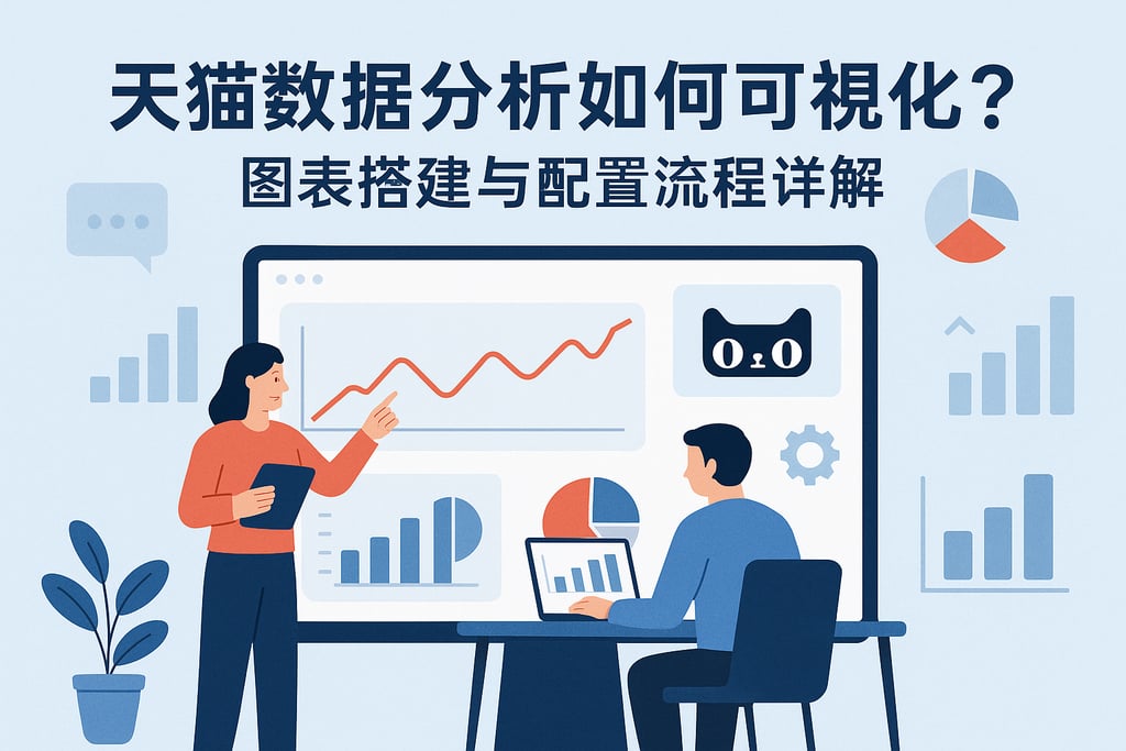 天猫数据分析如何可视化？图表搭建与配置流程详解