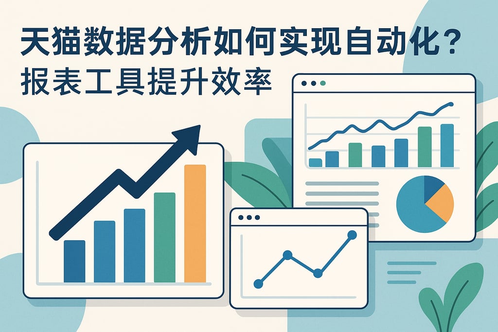天猫数据分析如何实现自动化？报表工具提升效率