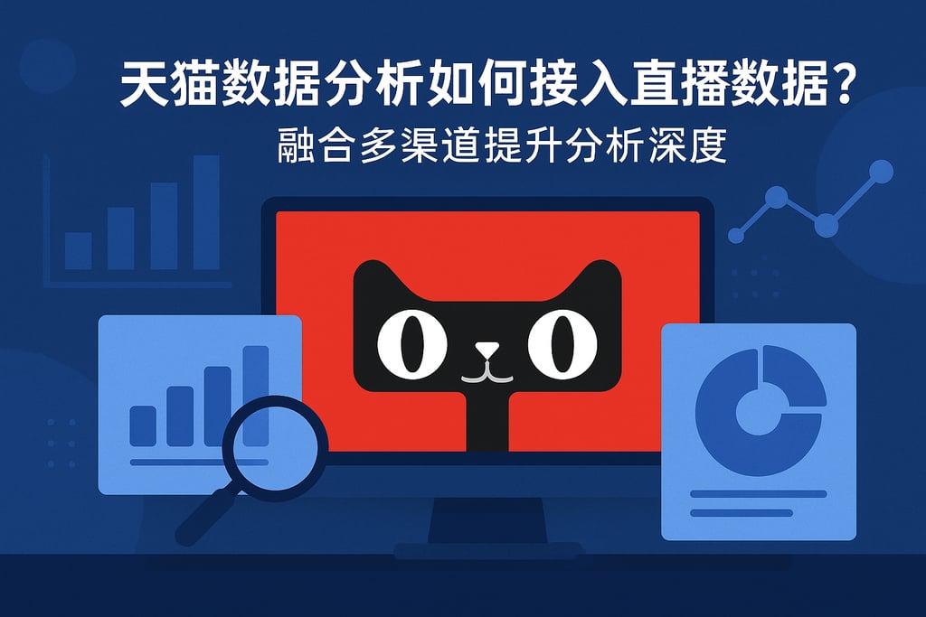 天猫数据分析如何接入直播数据？融合多渠道提升分析深度